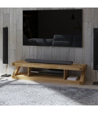 Homestyle GB Z Oak Large TV Plasma Unit