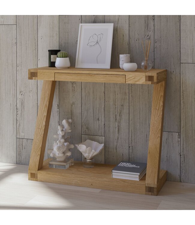 Homestyle GB Z Oak Console Table