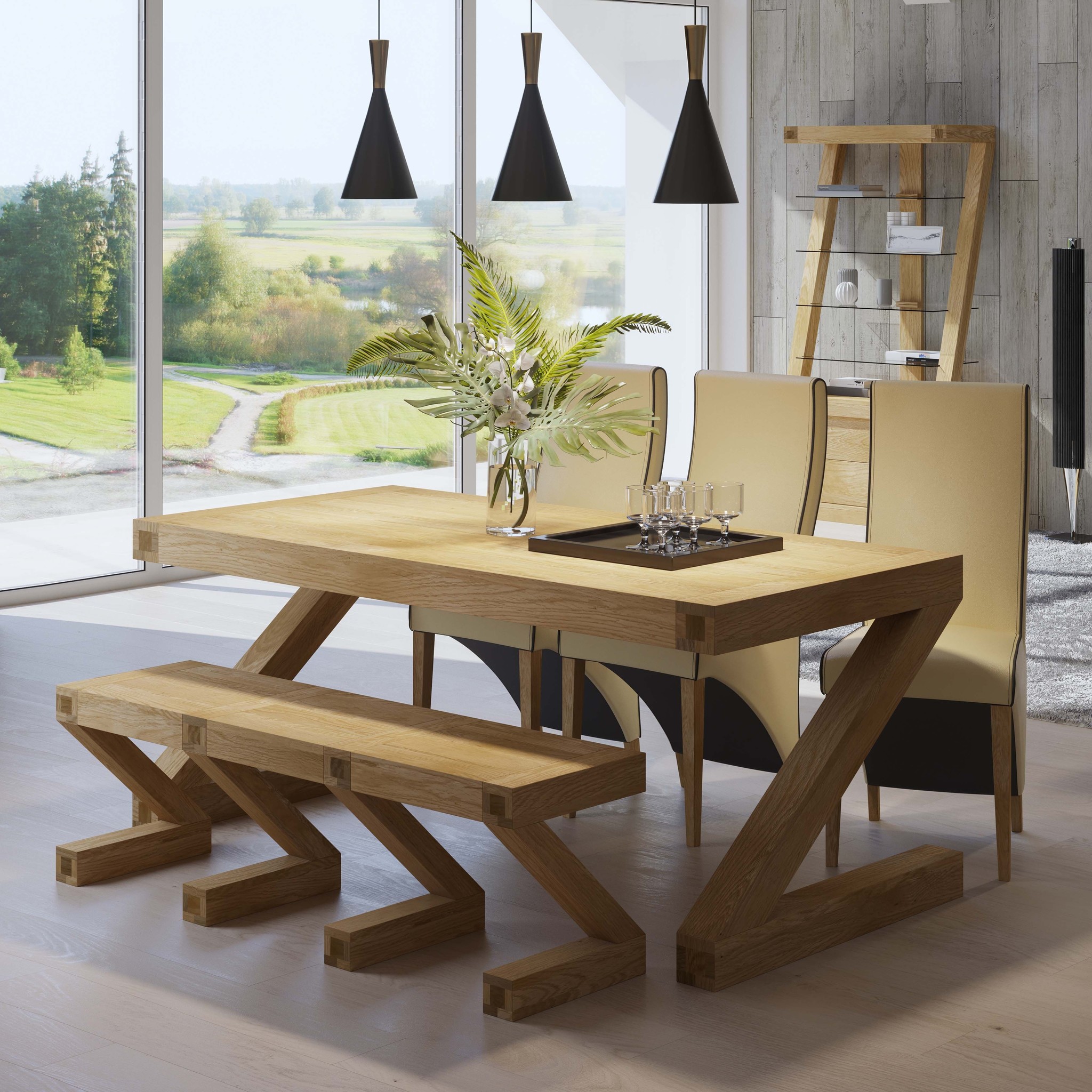Z oak cheap furniture