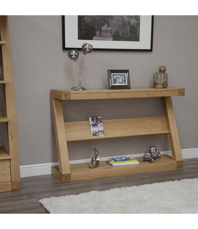 Homestyle GB Z Oak Wide Console Table