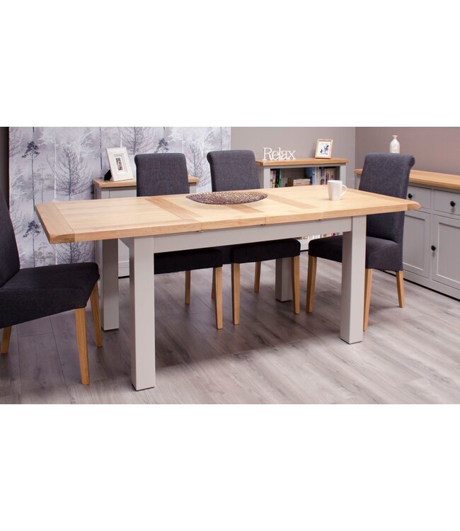 Homestyle GB Diamond Painted Medium Extending Table