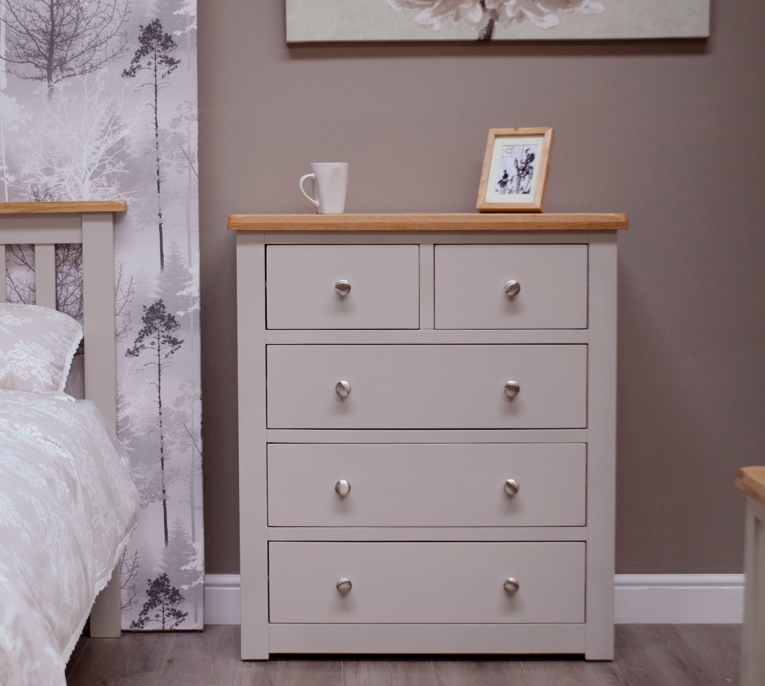 Diamond Painted 3 2 Drawer Chest Freitaslaf Net Ltd Freitaslaf