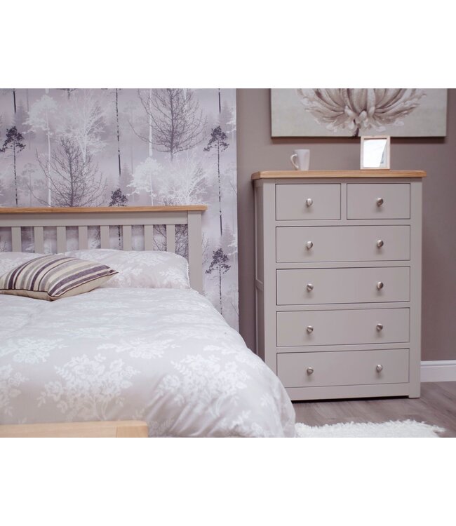 Homestyle GB Diamond Painted 4+2 Drawer Chest