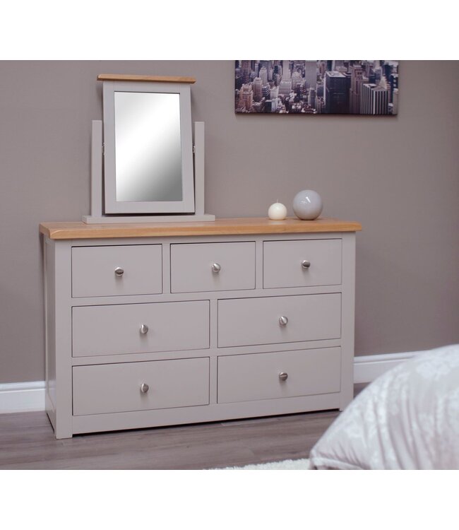 Homestyle GB Diamond Painted 7 Drawer Chest