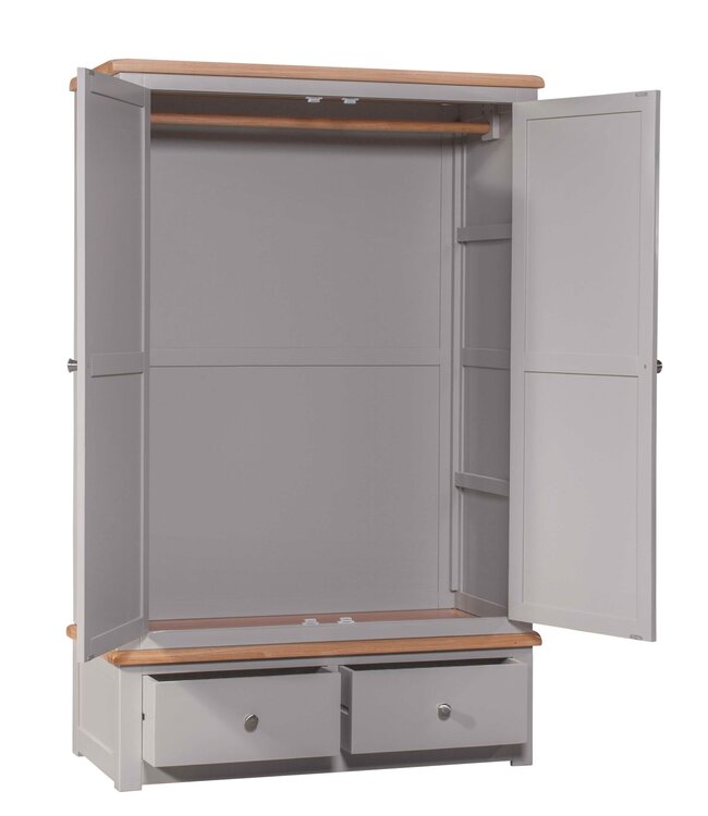 Homestyle GB Diamond Painted Gents Wardrobe