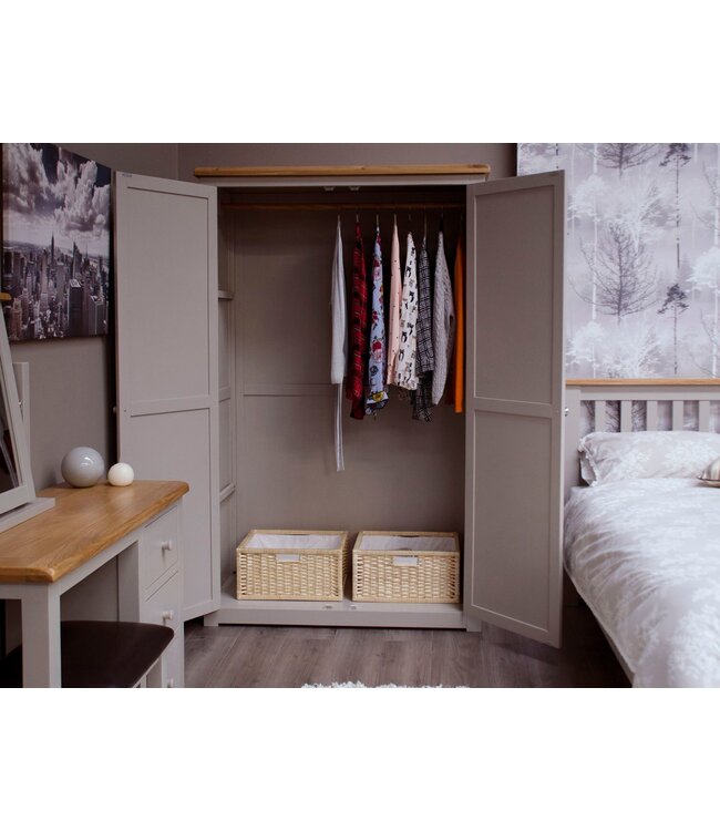 Homestyle GB Diamond Painted Ladies Wardrobe