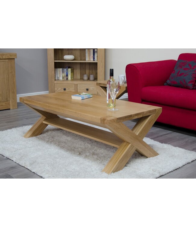 Homestyle GB Trend Oak X - Leg 4 x 2 Coffee Table