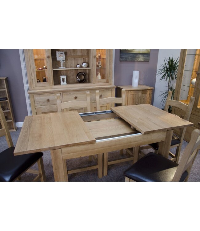 Homestyle GB Milano Oak Small Extending Table