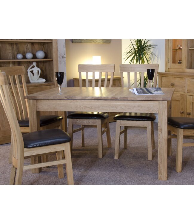 Homestyle GB Milano Oak Extending Dining Table