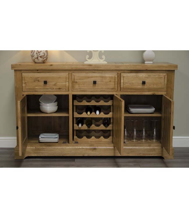 Homestyle GB Deluxe Oak Large Sideboard