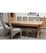Homestyle GB Deluxe Oak Super X Leg Extending Dining Table