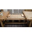 Homestyle GB Deluxe Oak Super Oval Extending Dining Table