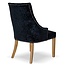 Homestyle GB Bergen Crushed Black Dining Chair - Pair