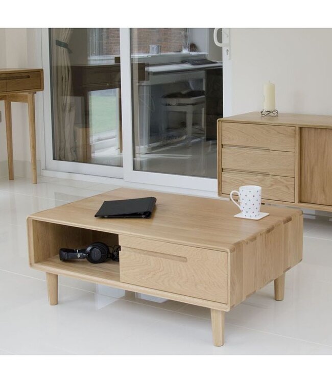 Homestyle GB Scandic Oak 3 x 2 Coffee Table