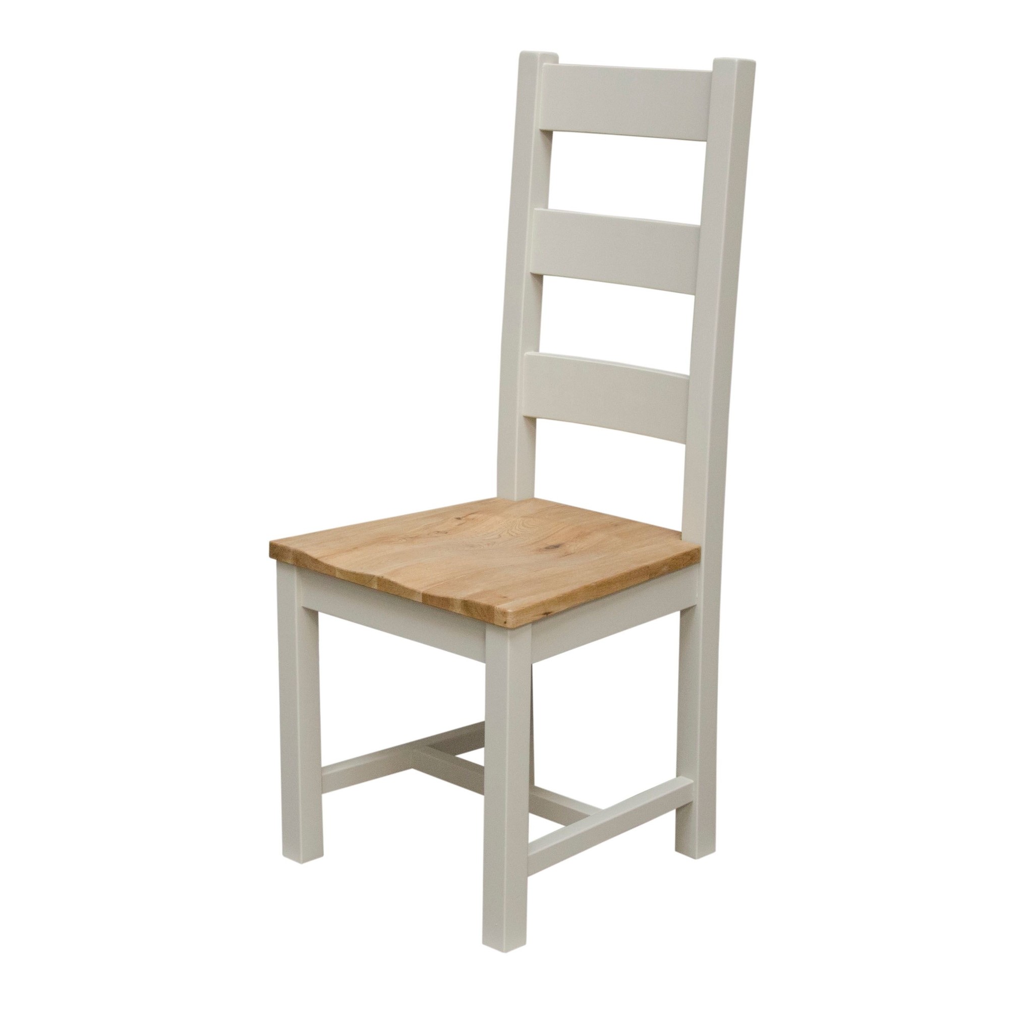 HomestyleGB Painted Deluxe Ladder Back Dining Chair