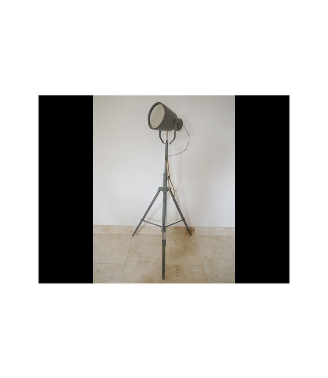 Industrial Tripod Searchlight Style Mirror