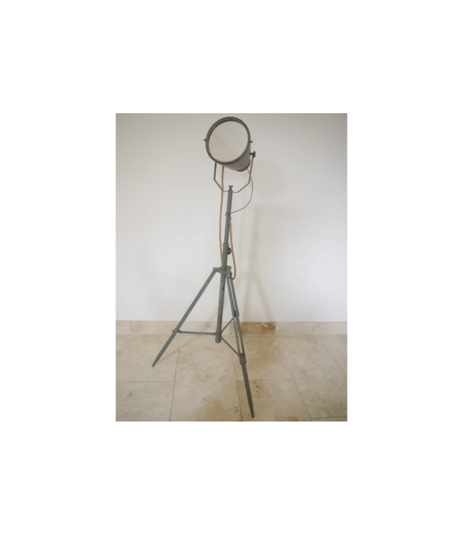 Industrial Tripod Searchlight Style Mirror
