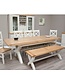 Homestyle GB Painted Deluxe X Leg Extending Table