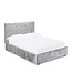 LPD Rimini Ottoman Bed - Silver