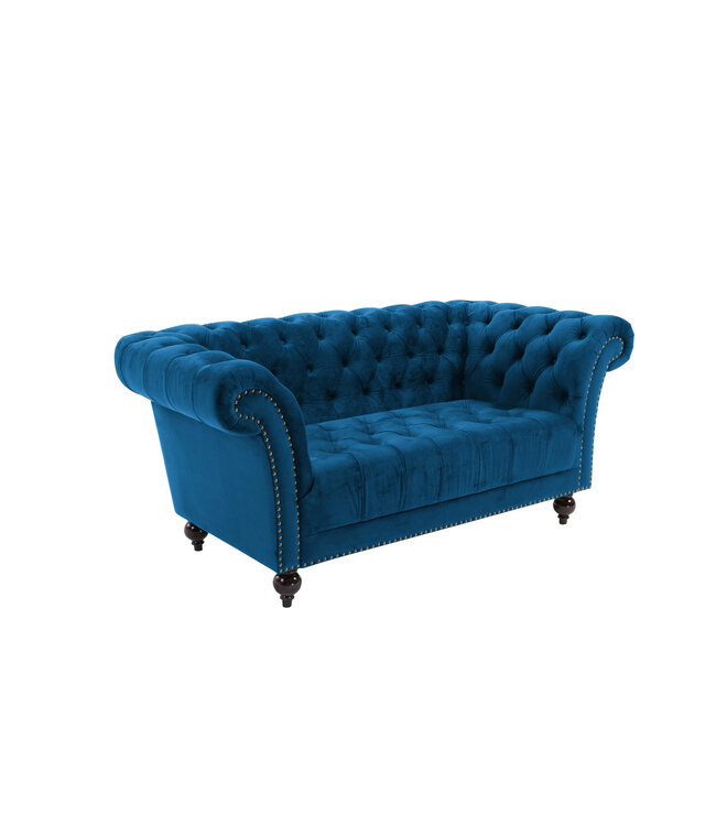 Birlea Chester Blue 2 Seater Sofa