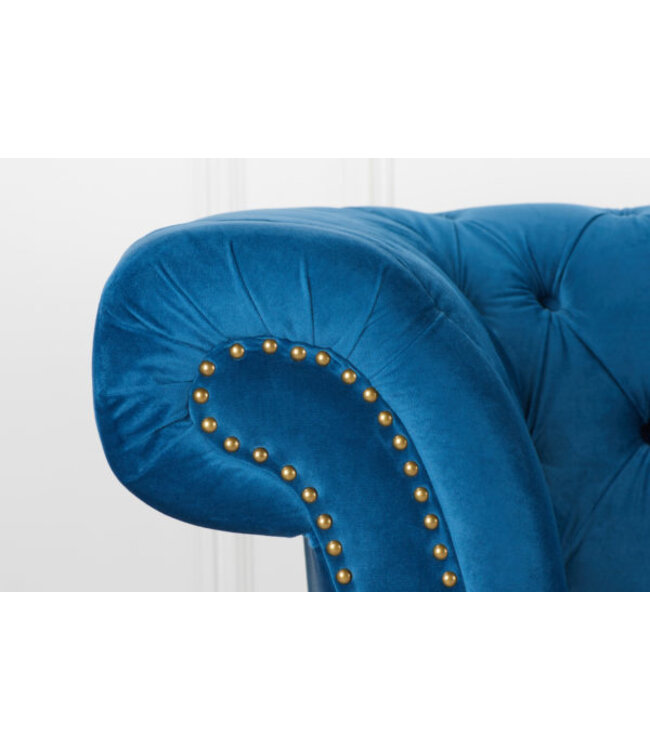 Birlea Chester Blue 2 Seater Sofa