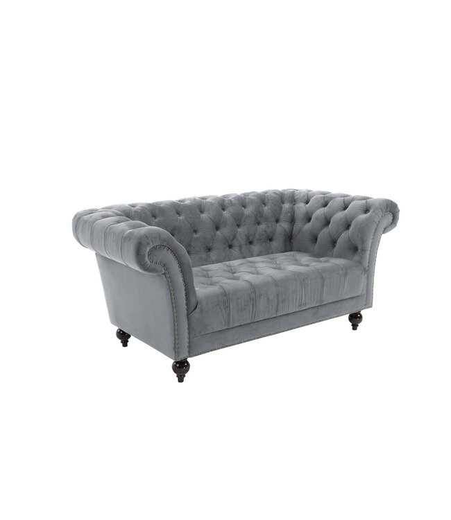 Birlea Chester Grey 2 Seater Sofa