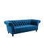 Birlea Chester Blue 3 Seater Sofa