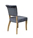 Homestyle GB Capri Grey Velvet Dining Chair - Pair