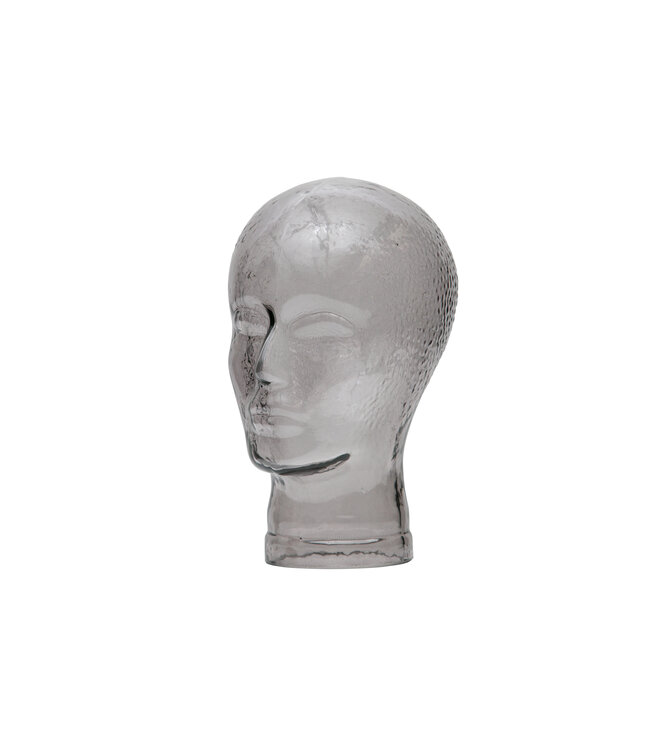 Elvis Glass Head Statue