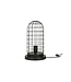 Hive Cage Table Lamp - Black