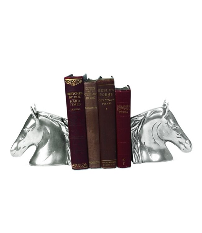 Culinary Concepts Pair Of Horse Head Bookends