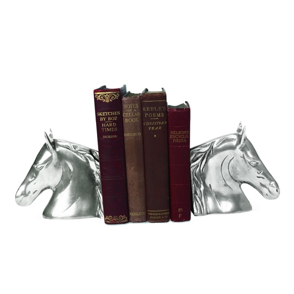 Culinary Concepts Pair Of Horse Head Bookends