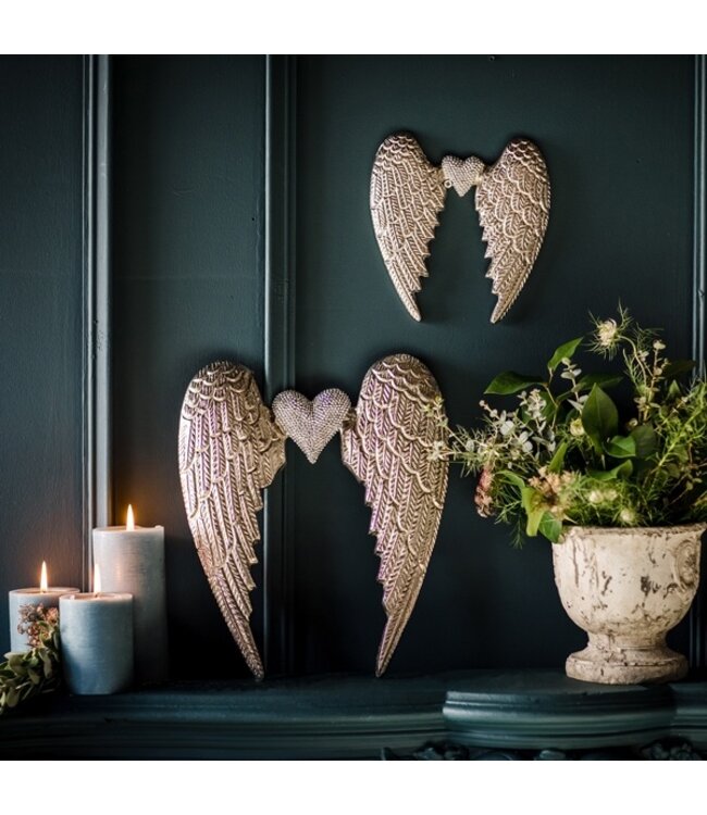 Culinary Concepts Small Angel Wing With Crystal Heart