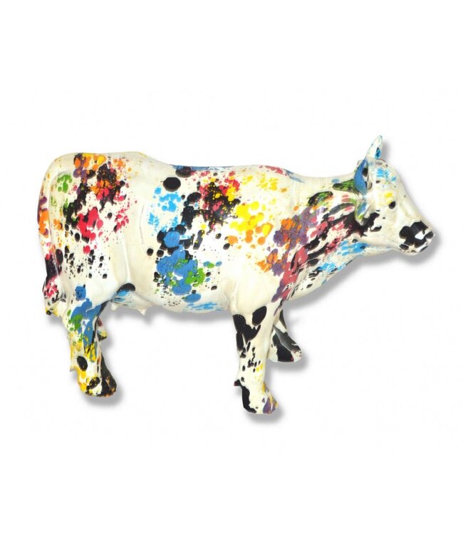 Paint Splash Cow Money Box - 28 cm