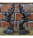 Iron Deer Head Bookends