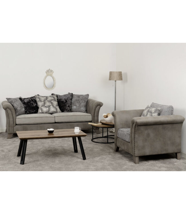Seconique Quebec Round Coffee Table Set