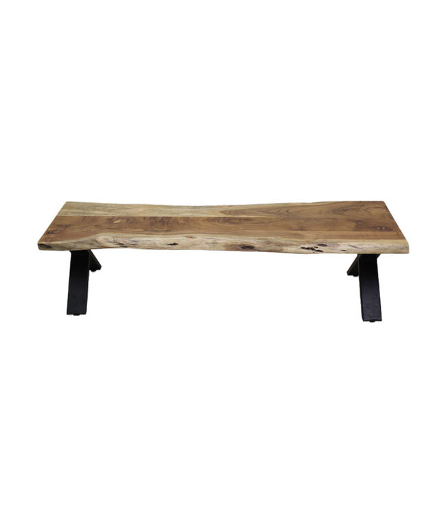 Live Edge Mango Wood Dining Bench