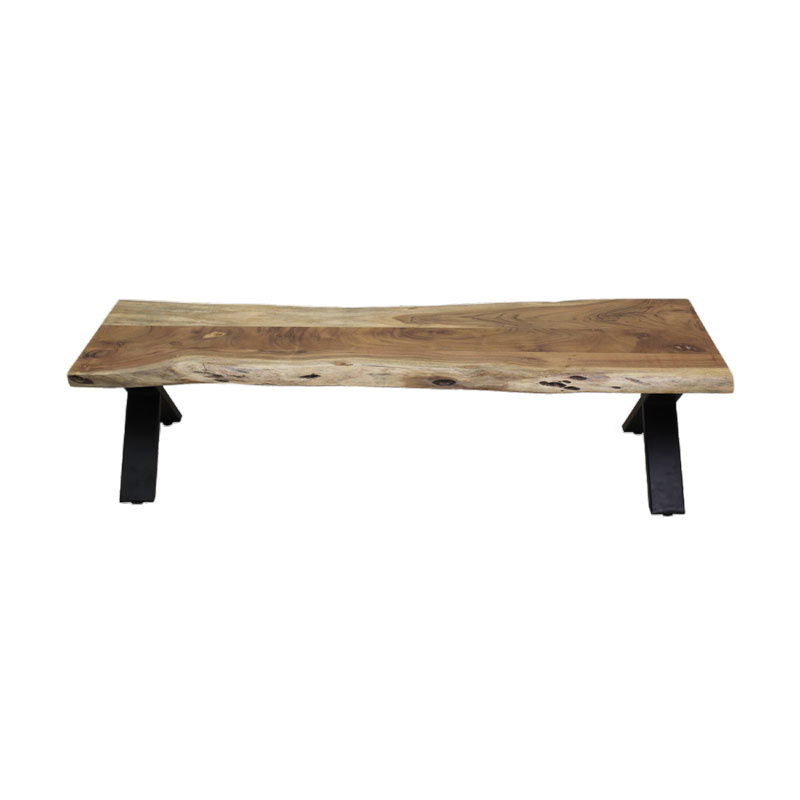 Live Edge Mango Wood Dining Bench Freitaslaf Net LTD