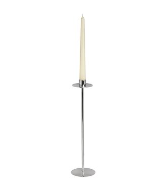 Hill Interiors Nickel Dinner Candle Stand