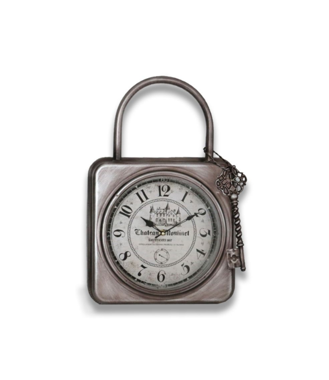 Padlock Clock - 54 cm