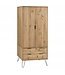 Core Products Augusta Pine 2 Door Wardrobe