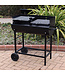 Kingfisher Garden Half Barrel Steel Drum BBQ