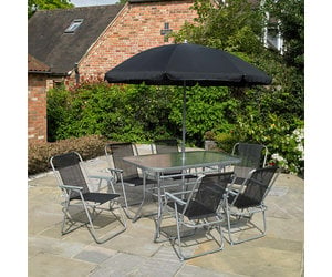 kingfisher 8 piece patio set