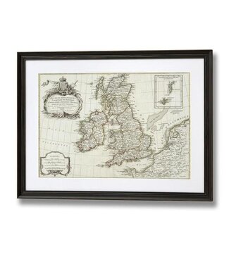 Hill Interiors Old Map of the British Isles