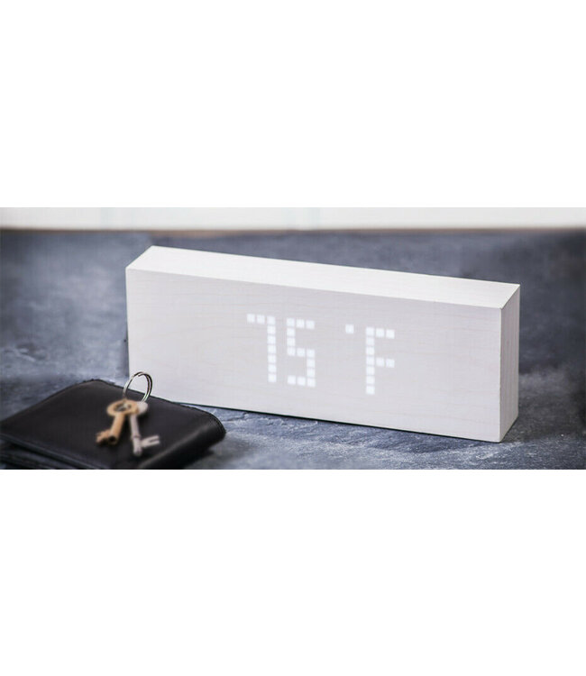 Gingko Message Click Clock - Sound Activated