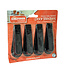 Kingfisher Garden 4 Pack of Rubber Door Stop Wedges