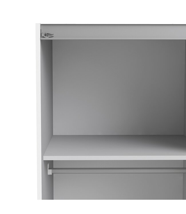 Furniture to Go Verona White Sliding Wardrobe 120 cm