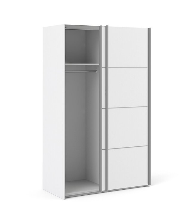Furniture to Go Verona White Sliding Wardrobe 120 cm