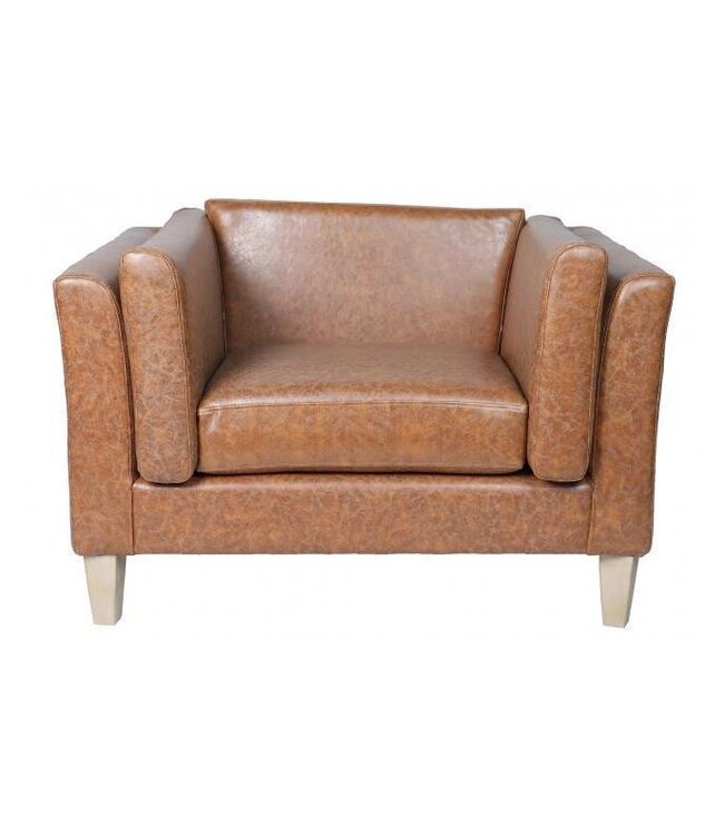 Besp-Oak Furniture Brown  Armchair