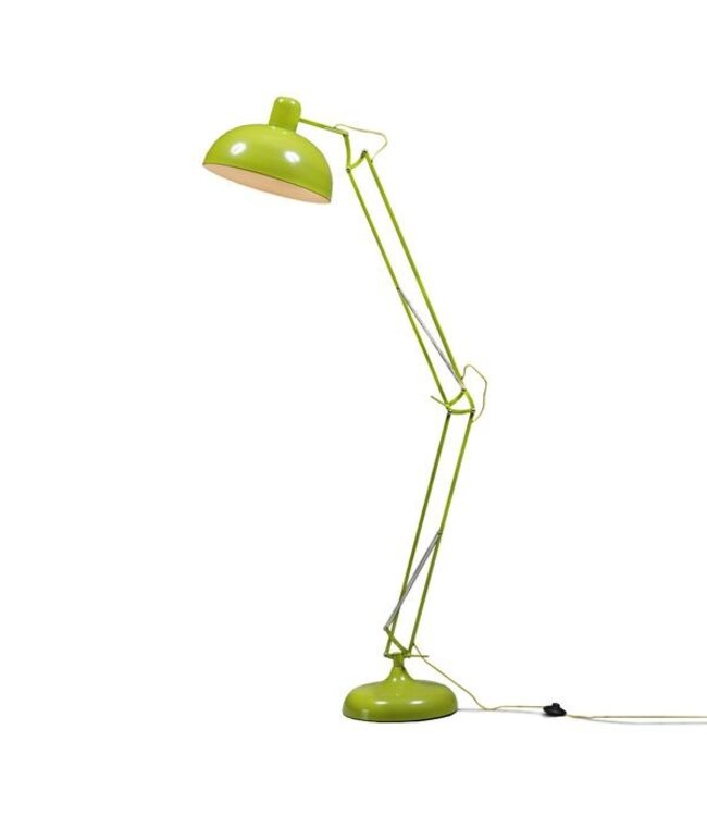 McGowan & Rutherford Lime Green Classic Desk Style Floor Lamp